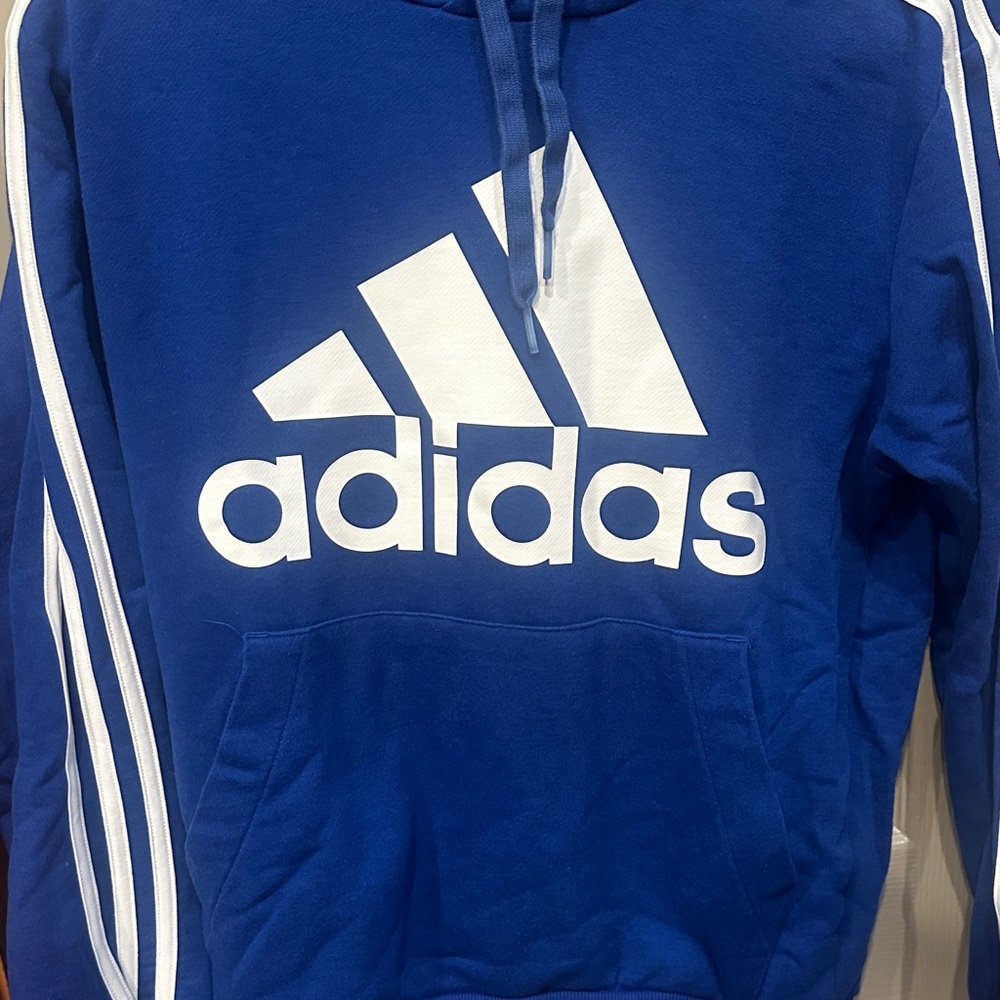 Adidas Royal Blue Sweatshirt with White Accents
